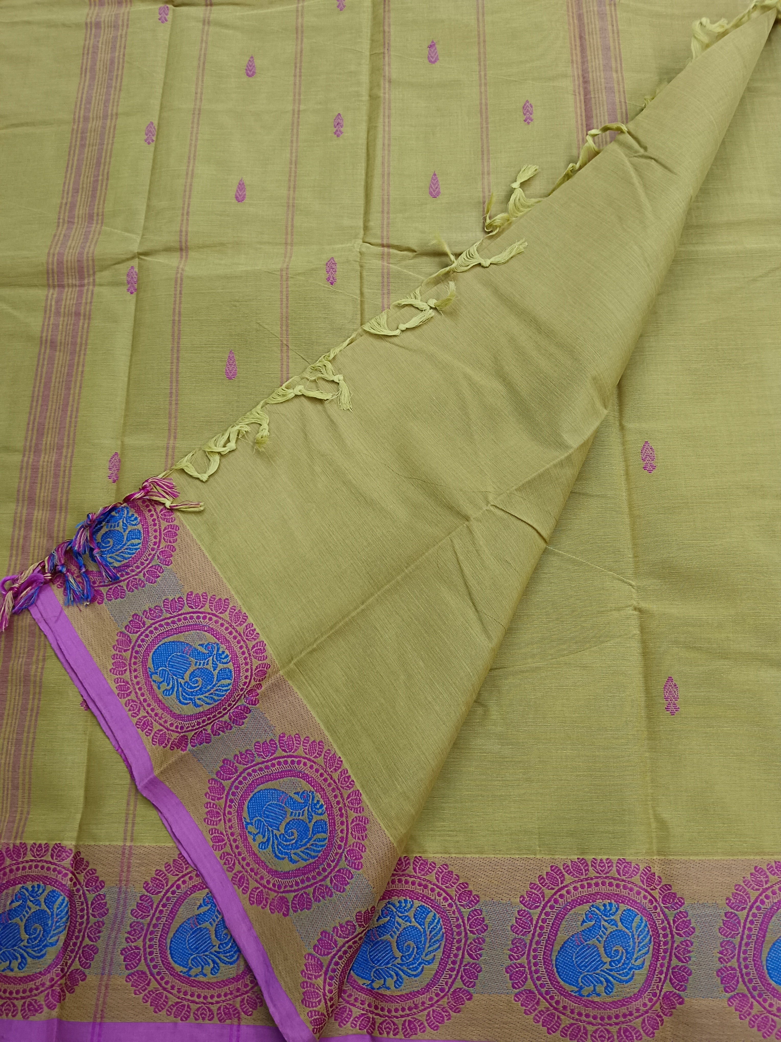 Chettinad Cotton -Office Wear -Light Yellow- CCOW63