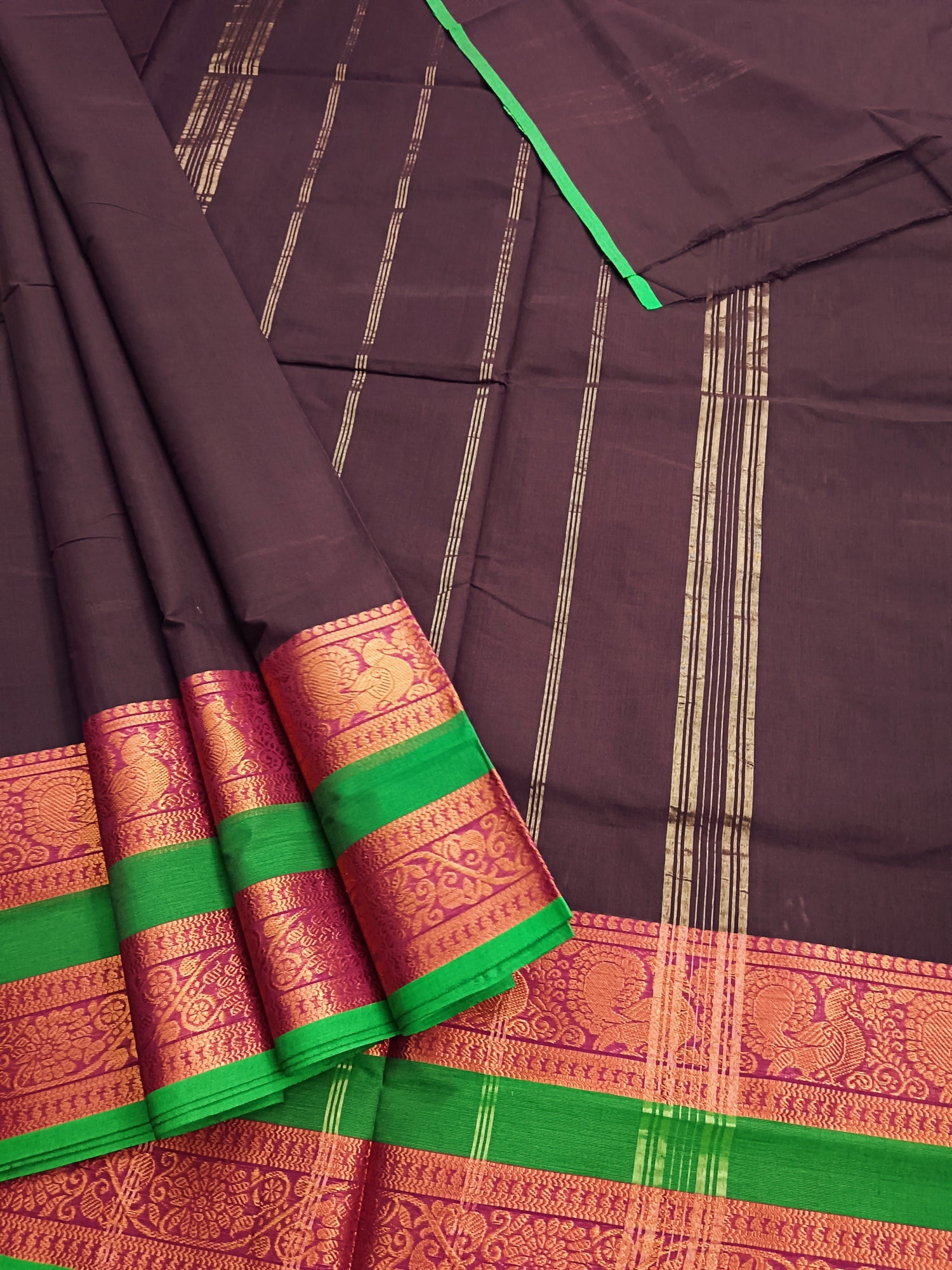 Kanchi Cotton - Festival Fusion -Brown- KCFP88