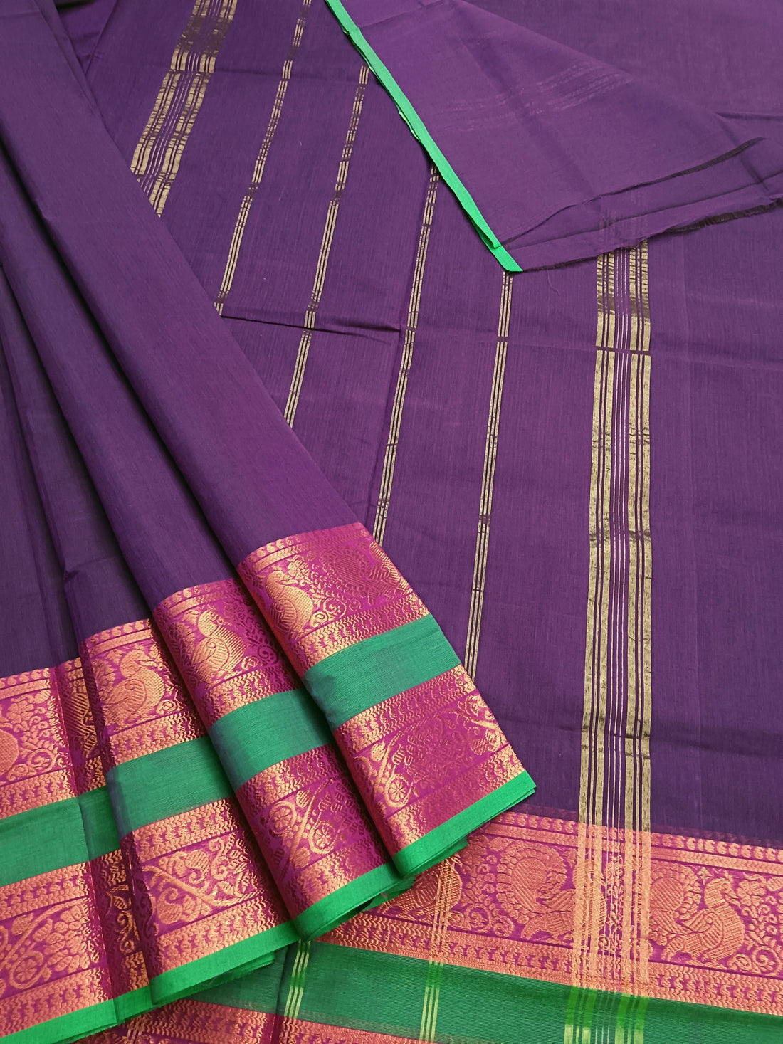 Kanchi Cotton - Festival Fusion -Purple- KCFP87