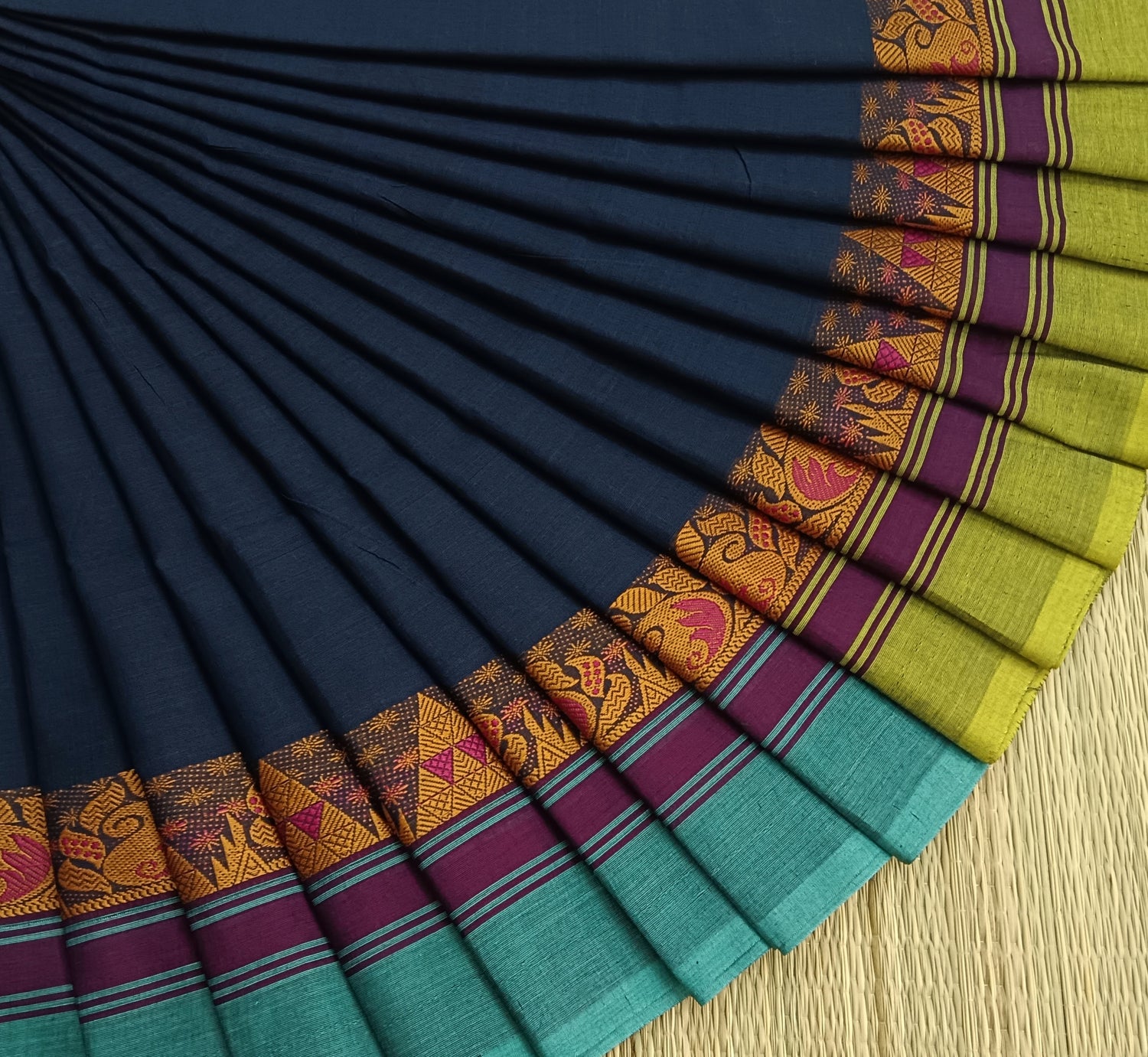 Chettinad Cotton -Daily Wear -Ink Blue - CDW81