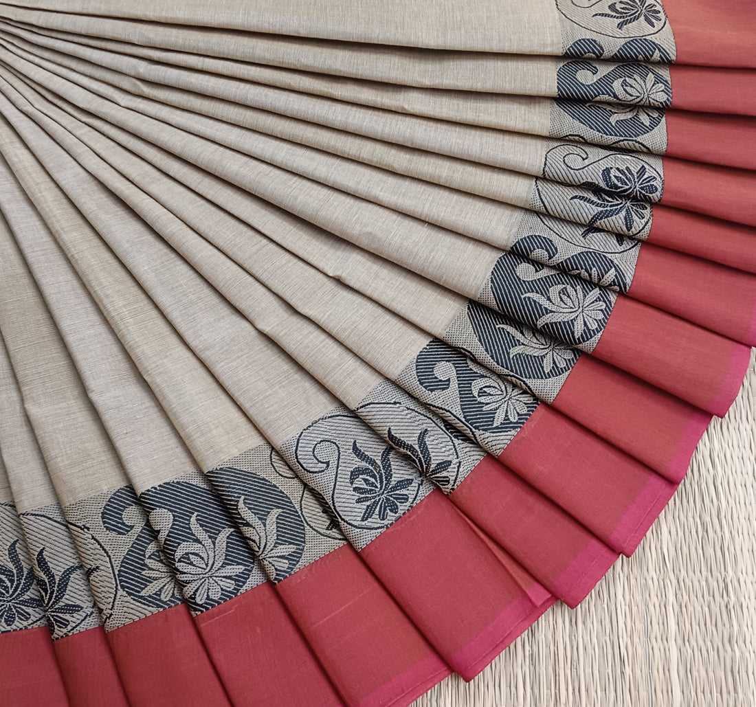 Chettinad Cotton -Daily Wear -Beige- CDW72