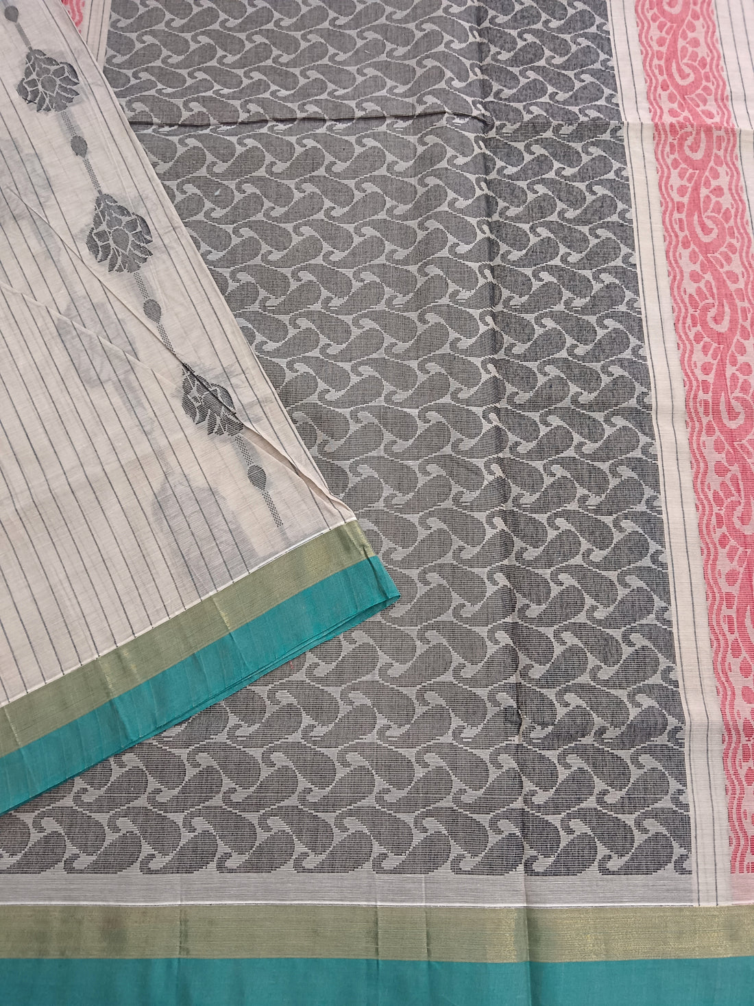 Negamam Cotton Saree -Tussar - NC 24