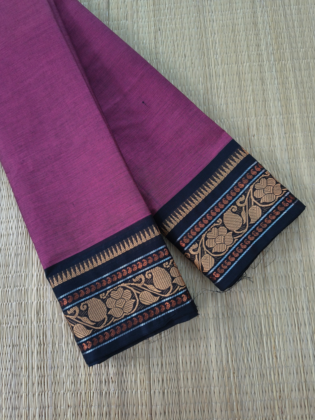 Chettinad Cotton -Daily Wear -Dusty plum-  CDW181