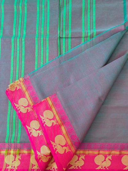 Chettinad Cotton -Daily Wear -Dusty Slate Purple- CDW173