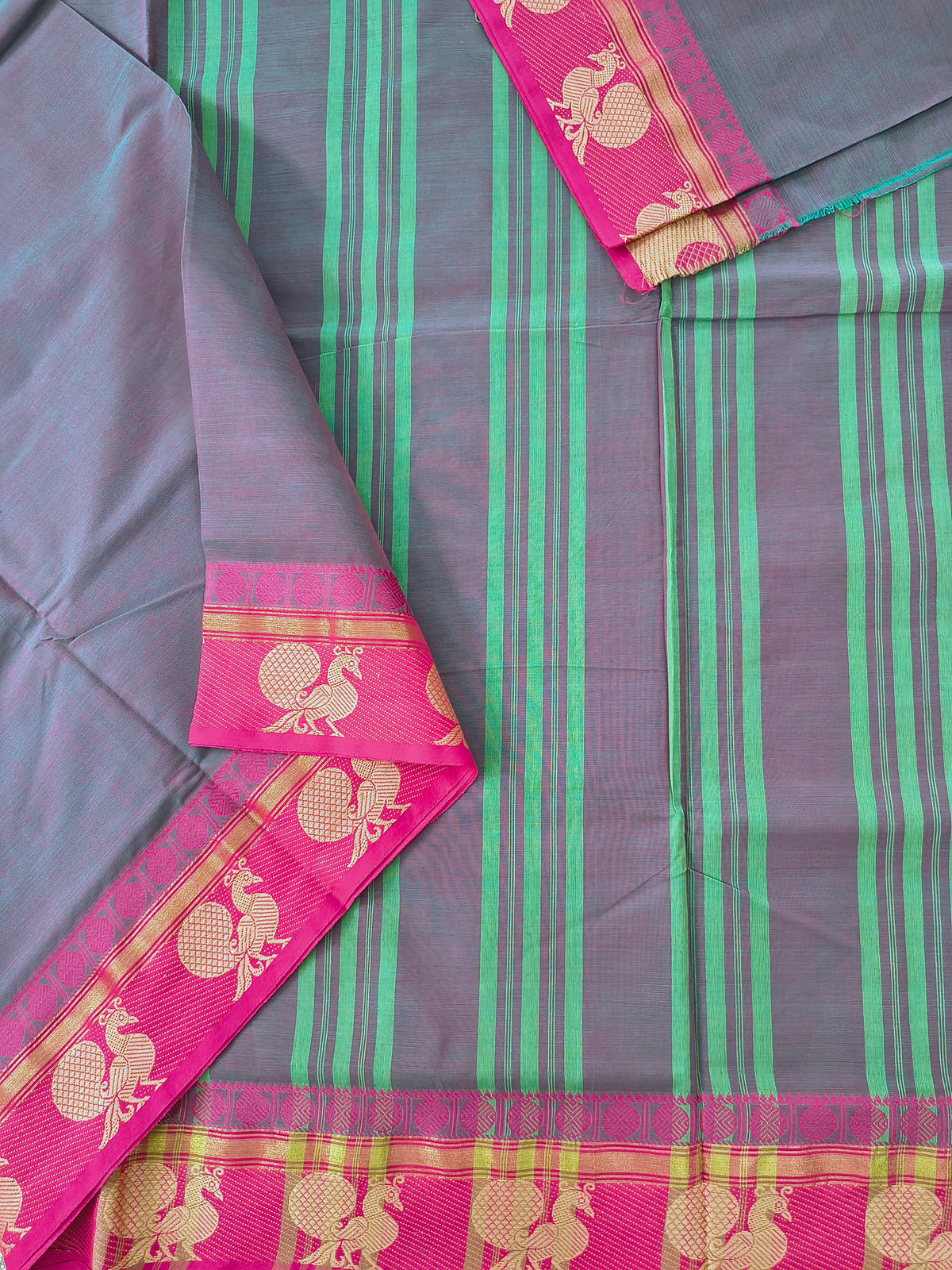 Chettinad Cotton -Daily Wear -Dusty Slate Purple- CDW173