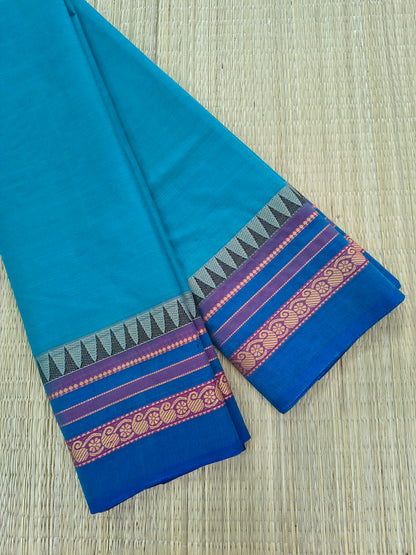 Chettinad Cotton -Daily Wear -Rama Blue- CDW164