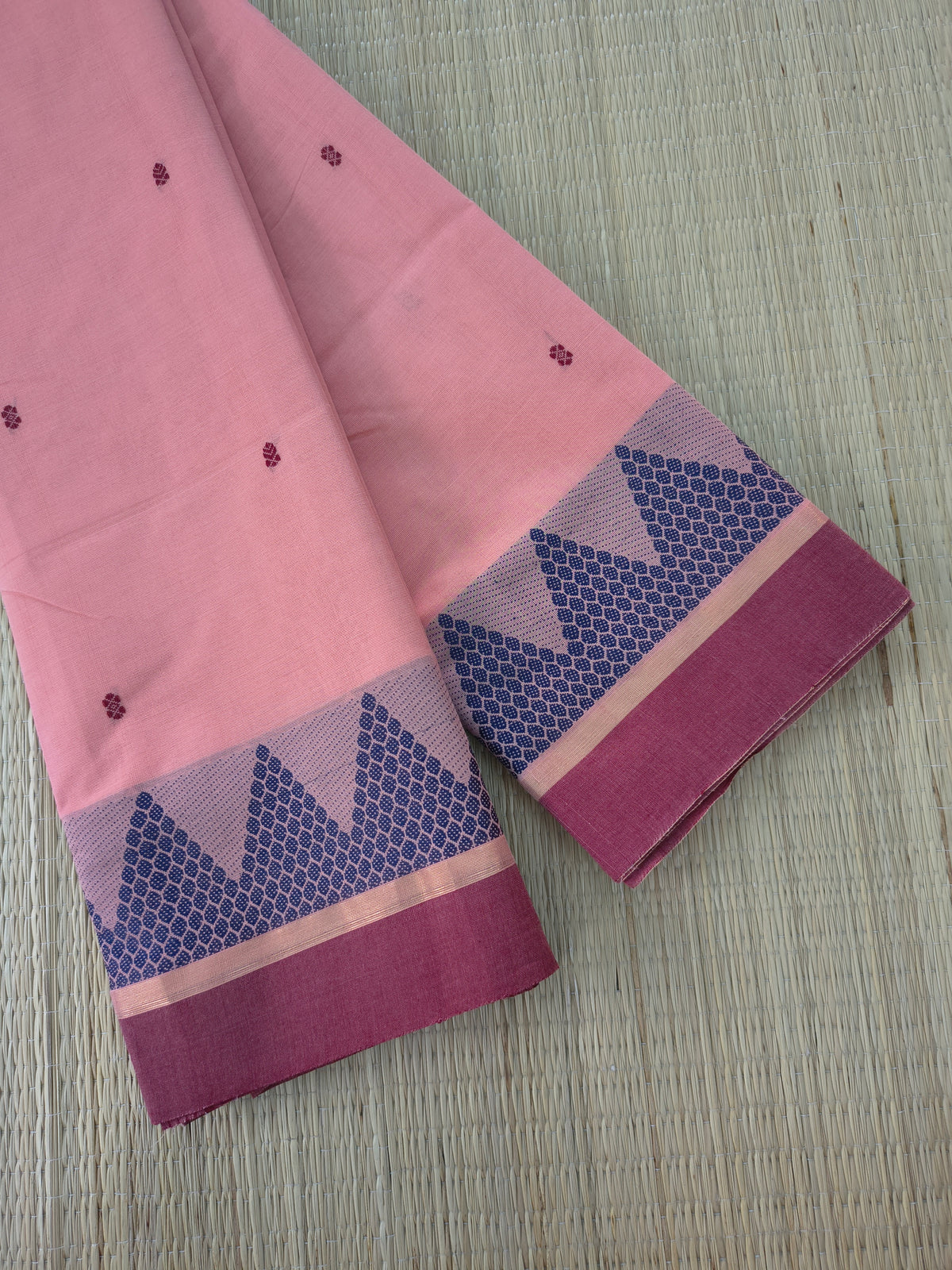 Chettinad Cotton -Office Wear -Dusty Rose pink- CCOW109