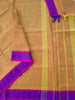 Chettinad Cotton -Office Wear -Lemon yellow mixed pink dual tone- CCOW108