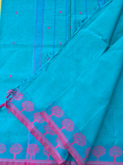 Chettinad Cotton -Office Wear -sky blue- CCOW104