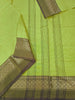 Kanchi Cotton -Lime parrot green- KCAF112