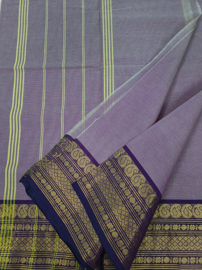 Kanchi Cotton -Dusty Mauve purple- KCAF111