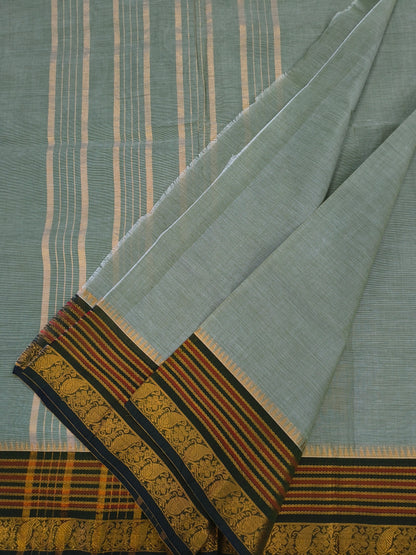 Kanchi Cotton -All day fusion -Pastal green- KCAF99