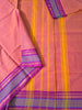 Kanchi Cotton- All day fusion -Pinkish orange- KCAF124