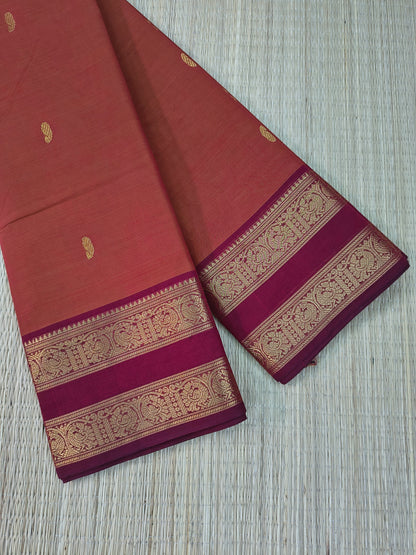 Kanchi Cotton - Festival Fusion - Terracotta rust- KCFB243