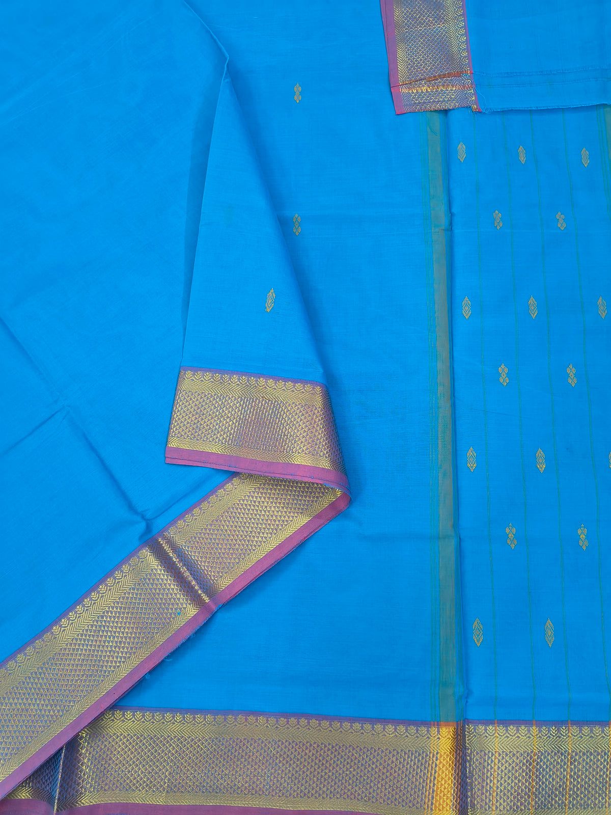 Kanchi Cotton - Festival Fusion - sky blue- KCFB245