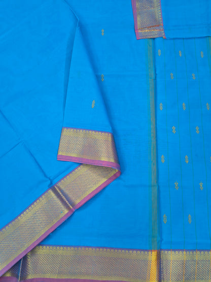 Kanchi Cotton - Festival Fusion - sky blue- KCFB245