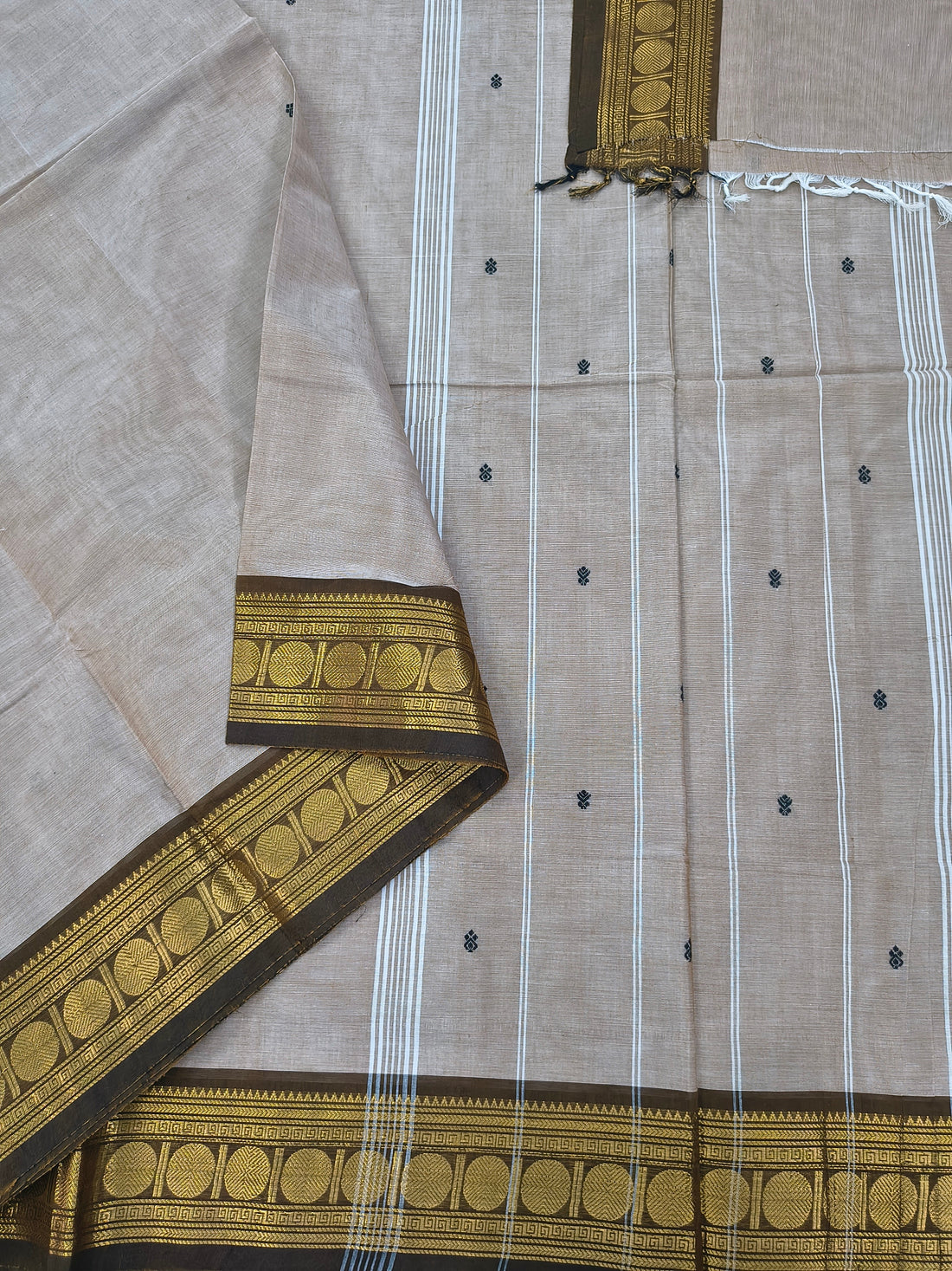 Kanchi Cotton - Festival Fusion - Tussar- KCFB246