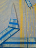 Kanchi Cotton - Festival Fusion -Yellow mixed blue- KCFB248