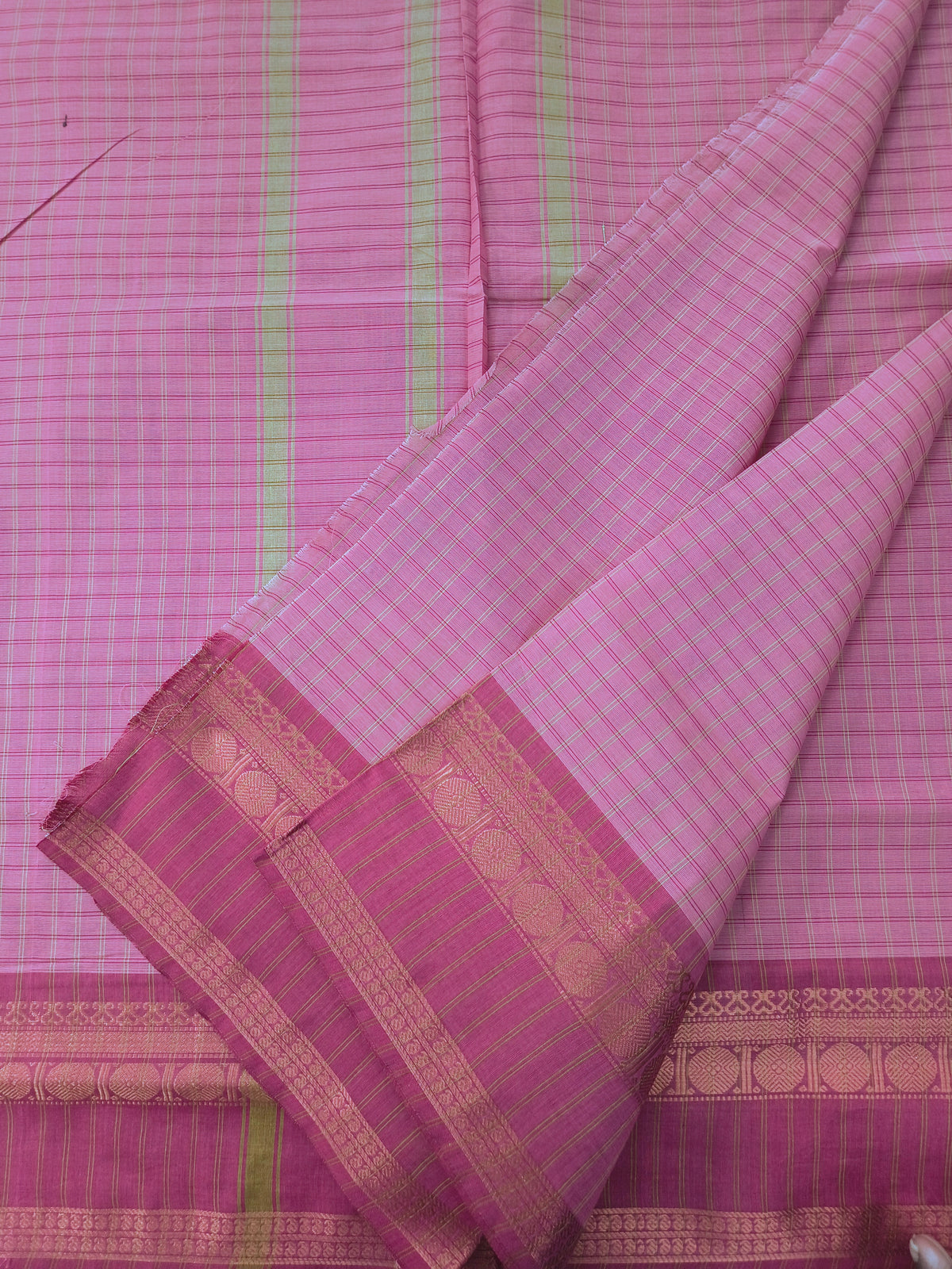 Kandangi Checks- Dusty rose- KC144