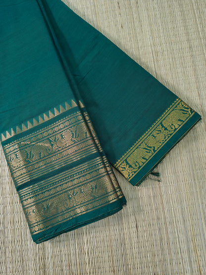 Kanchi Cotton - Festival Fusion-Dark teal green- KCFP251
