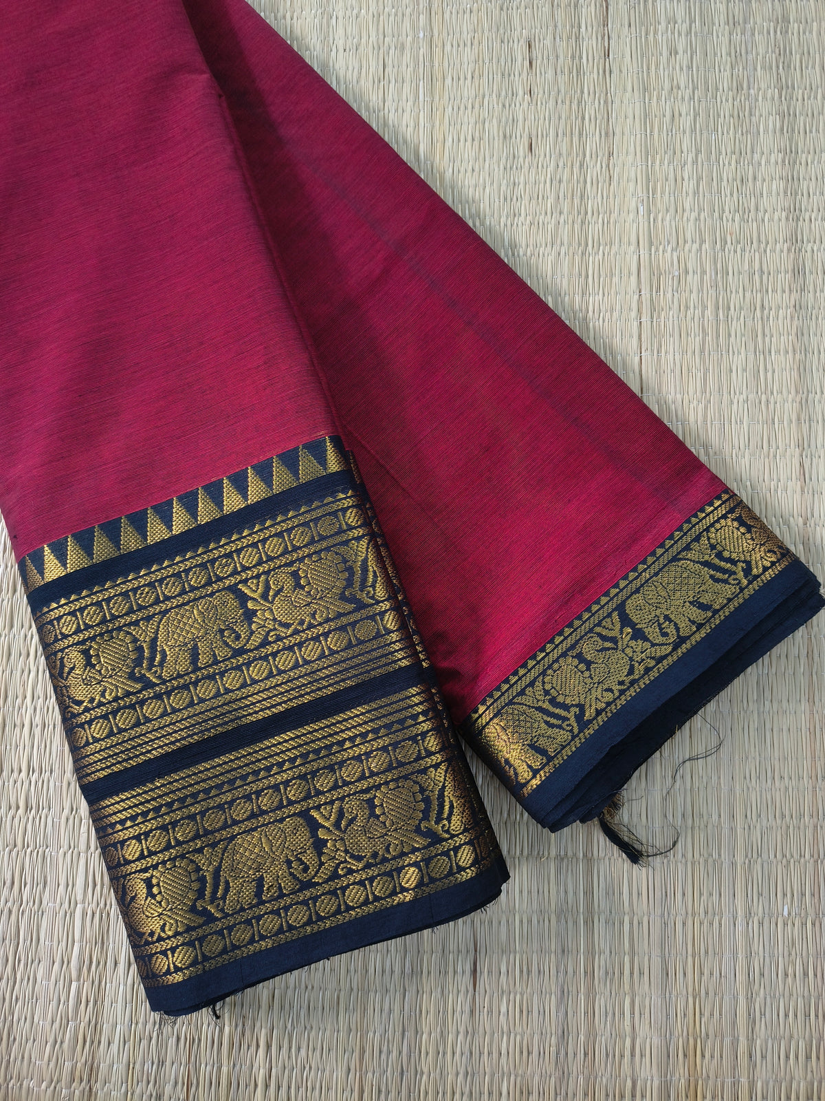 Kanchi Cotton - Festival Fusion-Red- KCFP252
