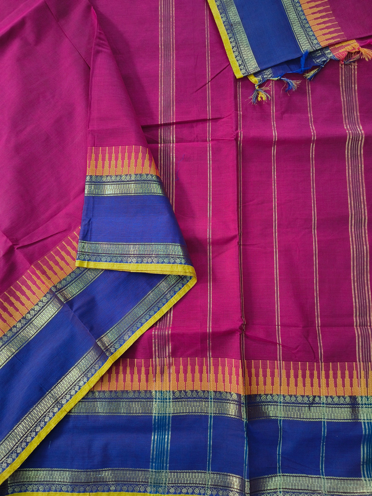 Kanchi Cotton - Festival Fusion-Pink- KCFP255