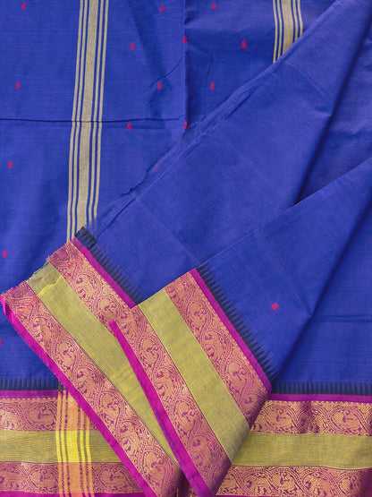 Kanchi Cotton - Festival Fusion-Royal blue- KCFB260