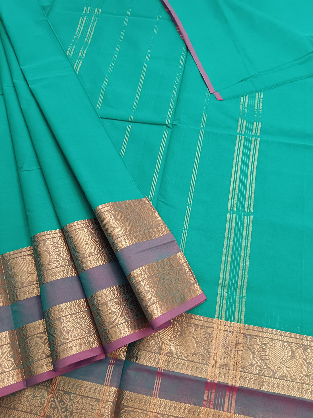 Kanchi Cotton - Festival Fusion -Rama Green- KCFP93