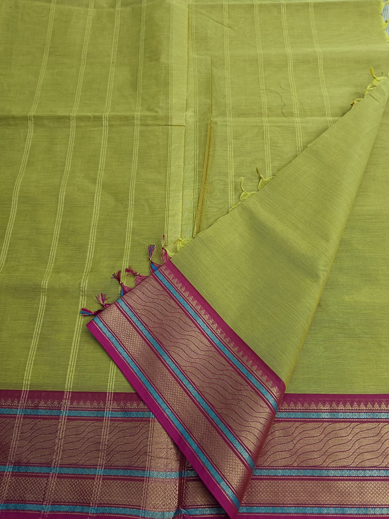 Kanchi Cotton - Festival Fusion -Light Yellow- KCFP94