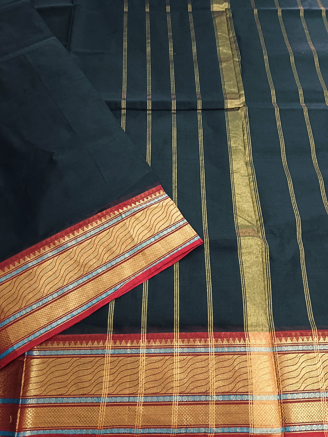 Kanchi Cotton - Festival Fusion -Black- KCFP96