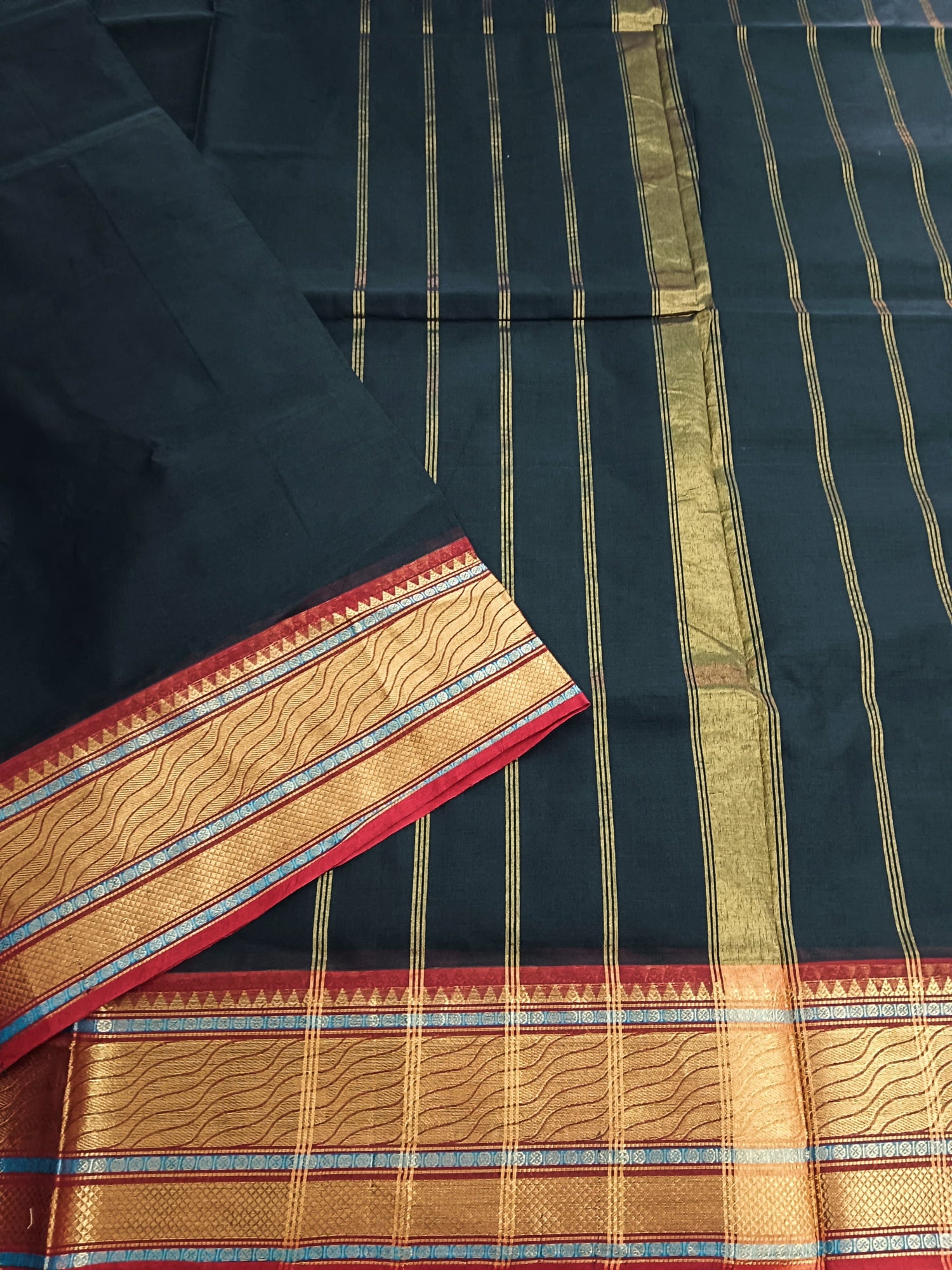Kanchi Cotton - Festival Fusion -Black- KCFP96