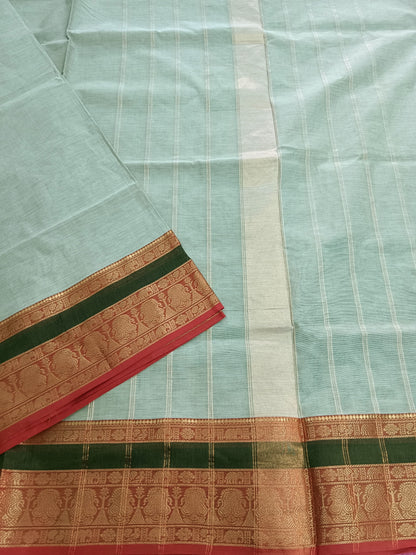 Kanchi Cotton - Festival Fusion -Pastel Green- KCFP99