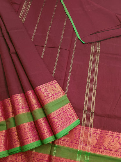 Kanchi Cotton - Festival Fusion -Redish Brown- KCFP91