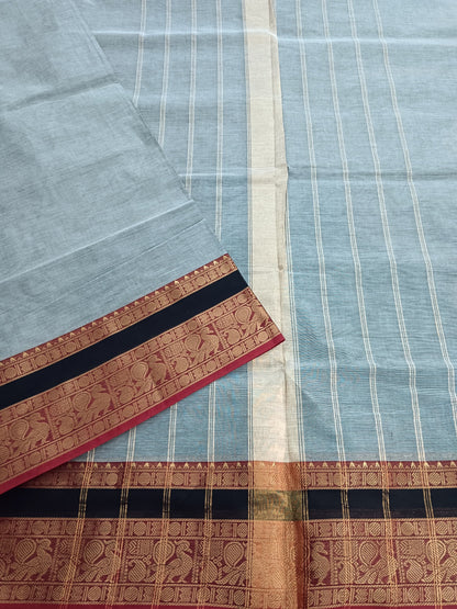 Kanchi Cotton - Festival Fusion -Grey- KCFP105