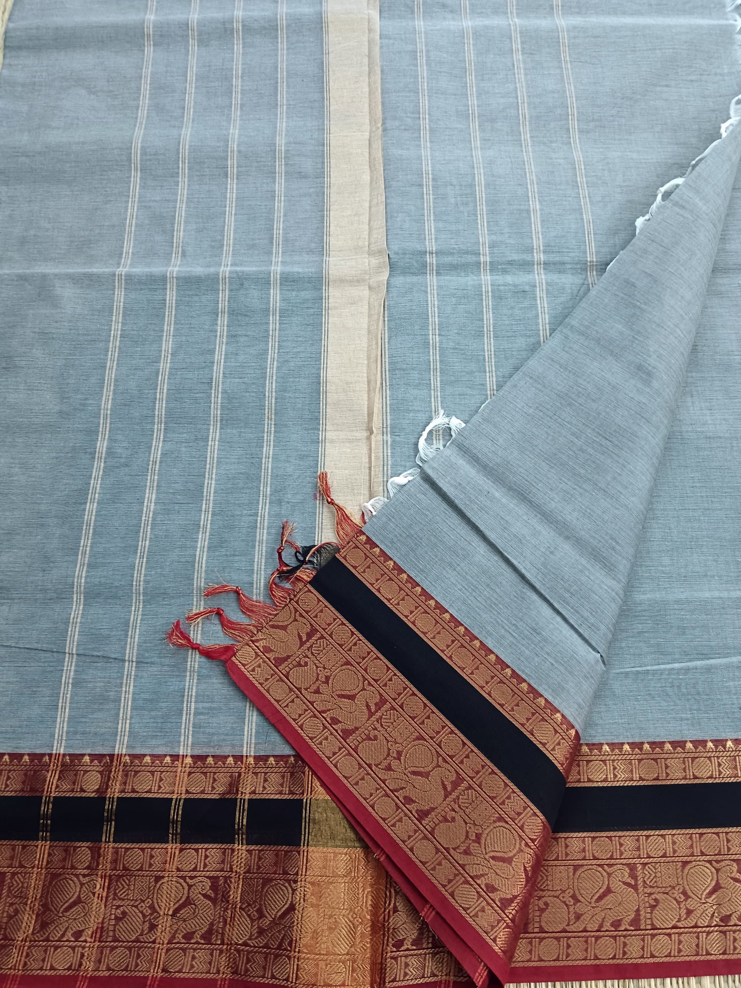 Kanchi Cotton - Festival Fusion -Grey- KCFP105