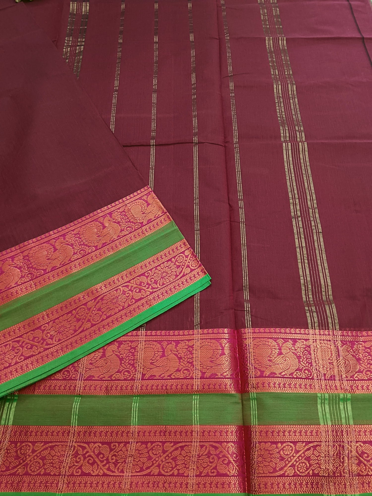 Kanchi Cotton - Festival Fusion -Redish Brown- KCFP91