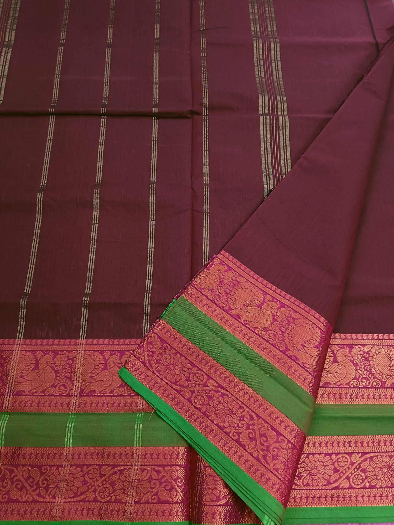 Kanchi Cotton - Festival Fusion -Redish Brown- KCFP91