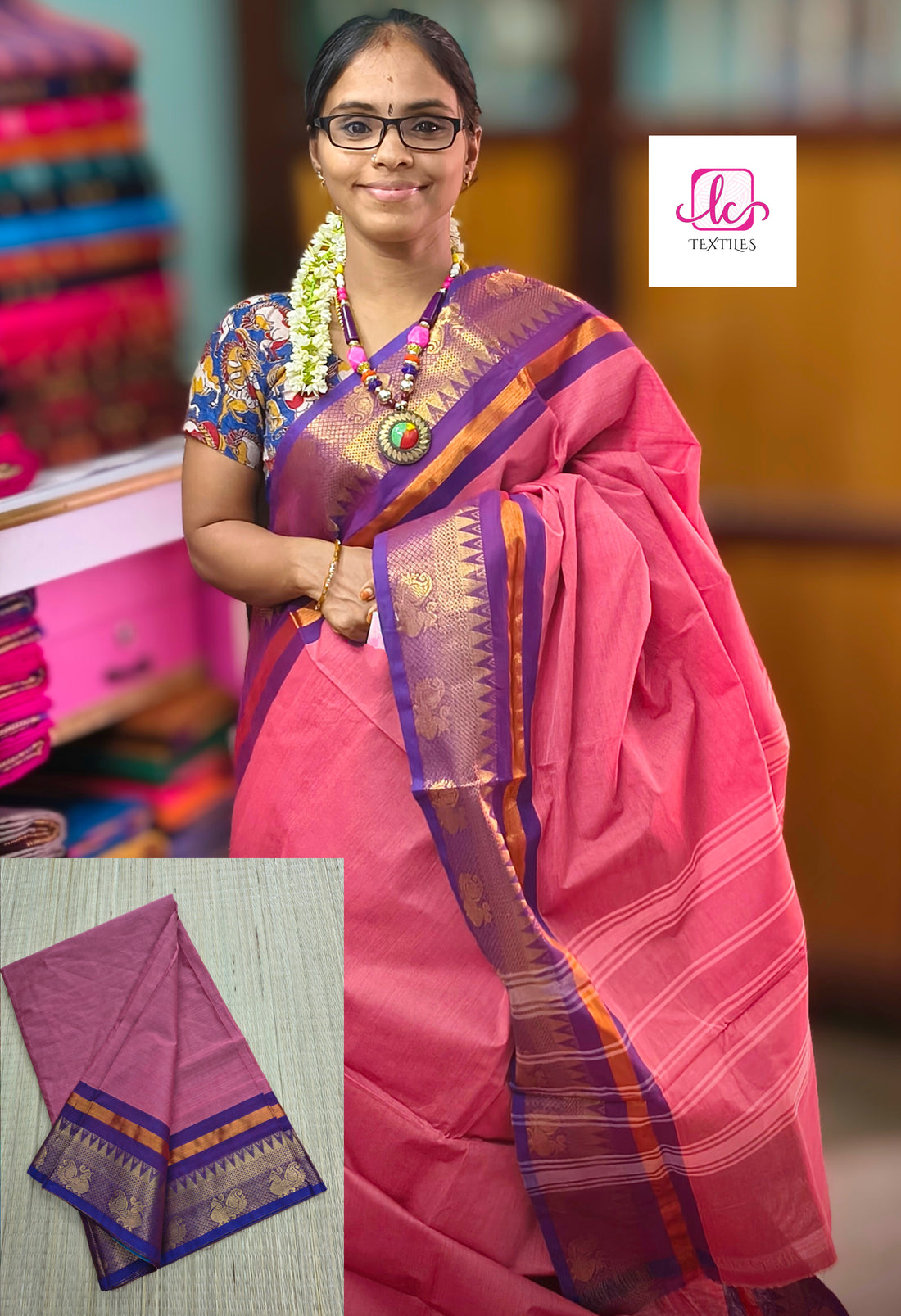 Kanchi Cotton - All Day Fusion -Peach - KCAF47