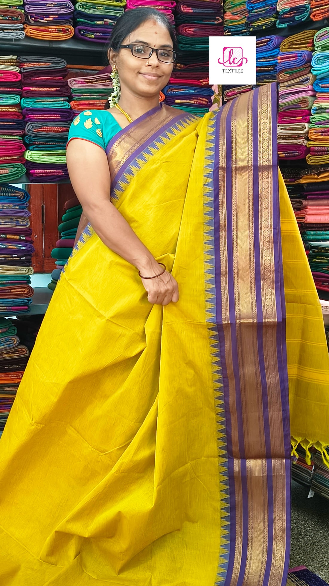 Kanchi Cotton - Festival Fusion -yellow- KCFP138