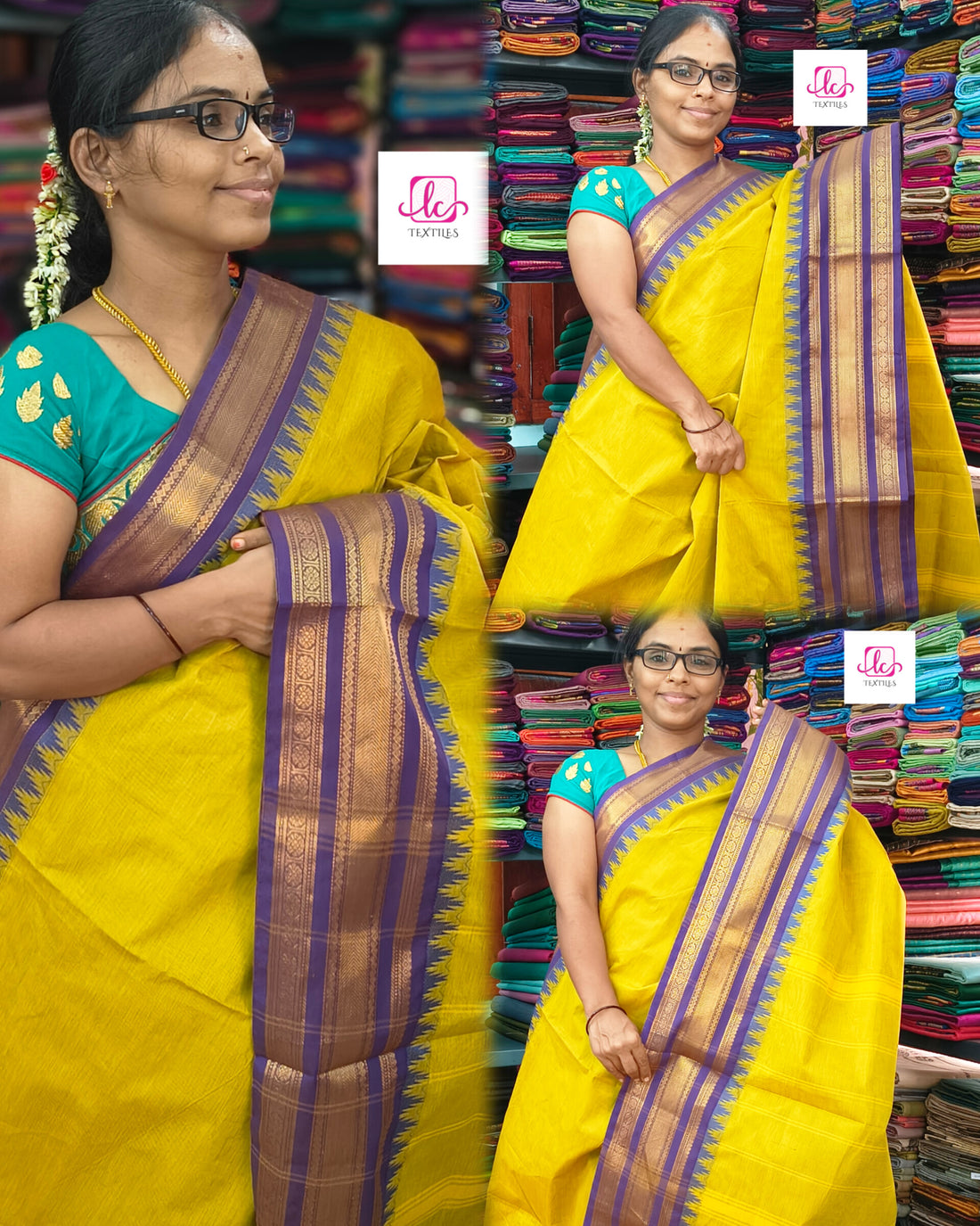 Kanchi Cotton - Festival Fusion -yellow- KCFP138