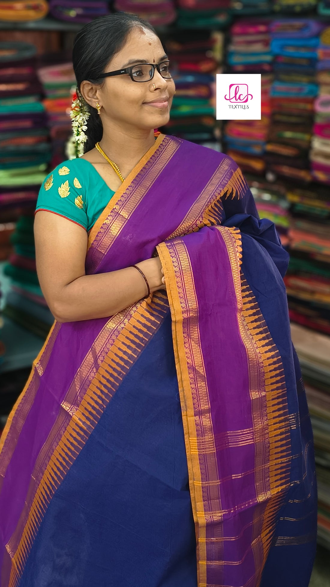 Kanchi Cotton - Festival Fusion -Blue- KCFP140