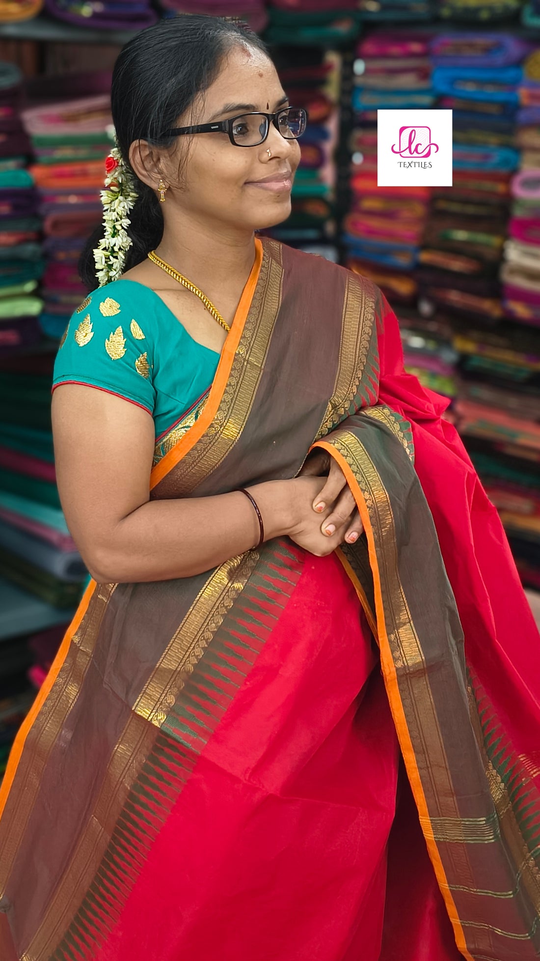 Kanchi Cotton - Festival Fusion -Red- KCFP139