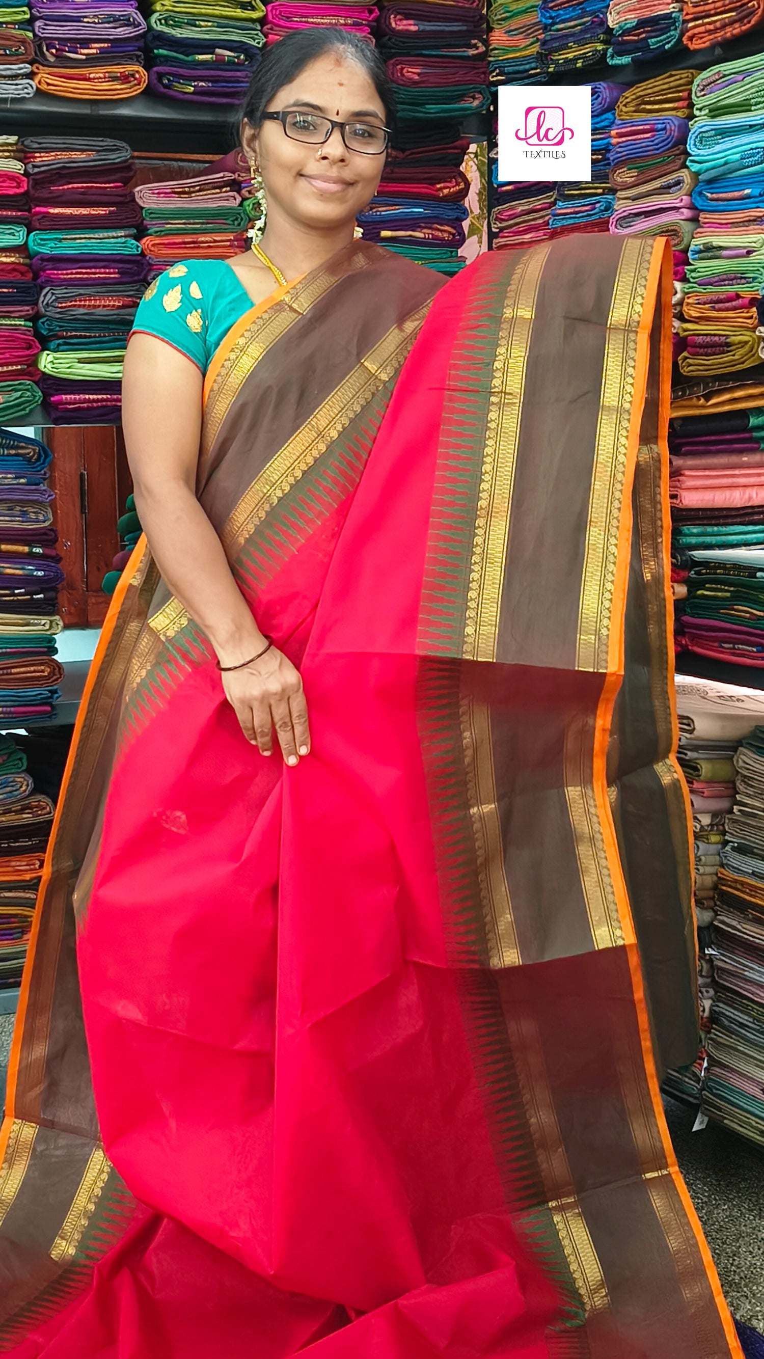 Kanchi Cotton - Festival Fusion -Red- KCFP139