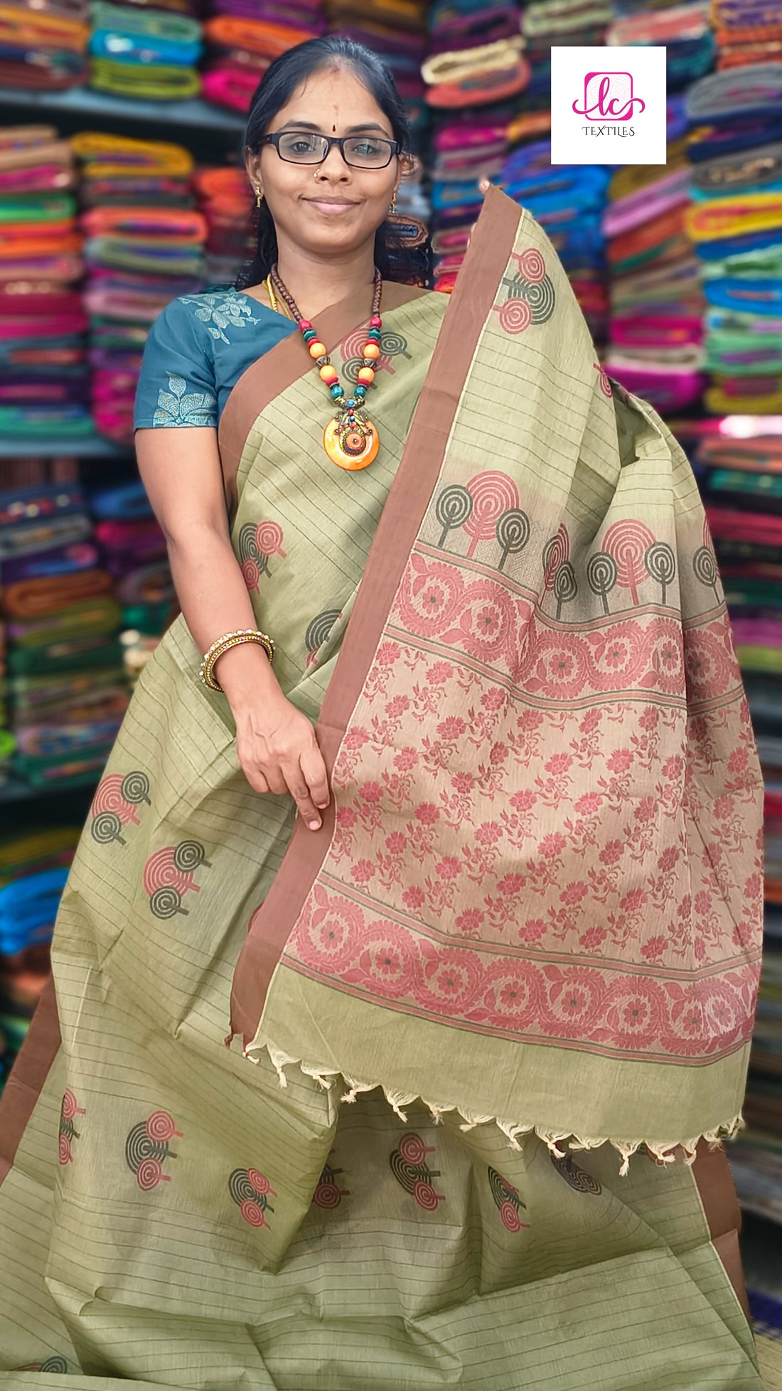Negamam Cotton Saree - Elachi - NC39