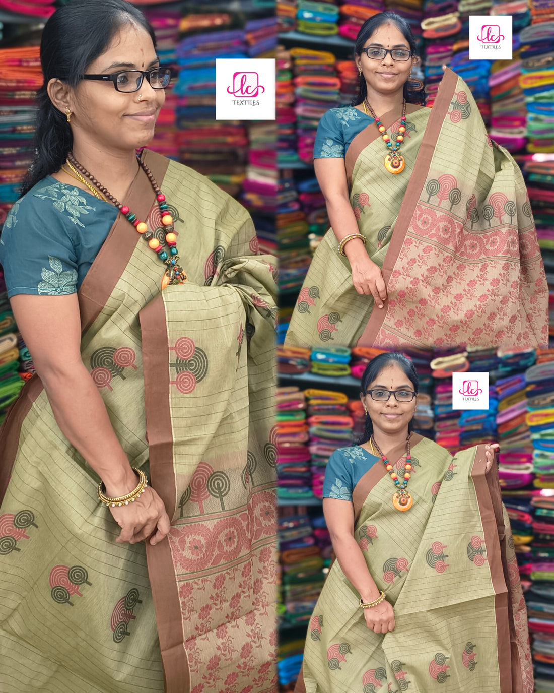 Negamam Cotton Saree - Elachi - NC39