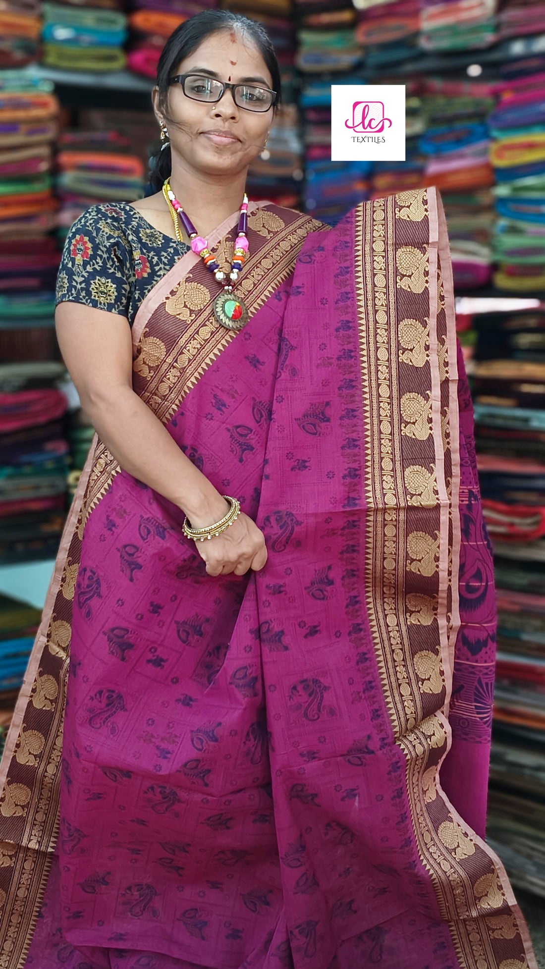 Chettinad Cotton - Printed - Mejantha - CPC32