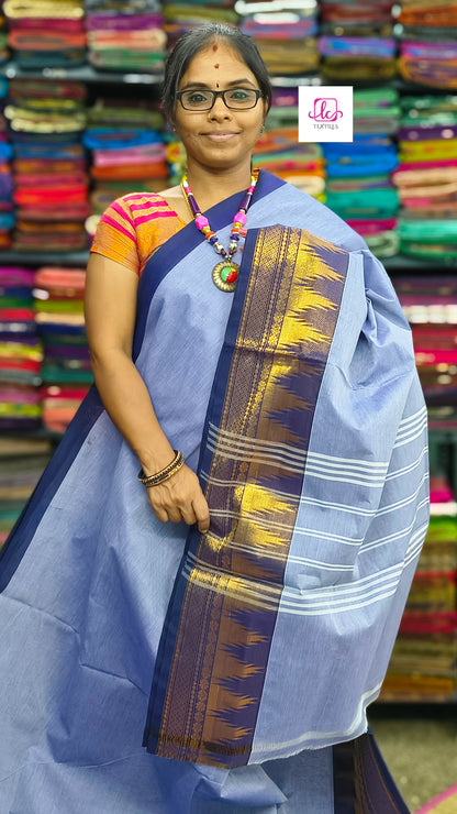 Kanchi Cotton - All Day Fusion -Bluish grey- KCAF51
