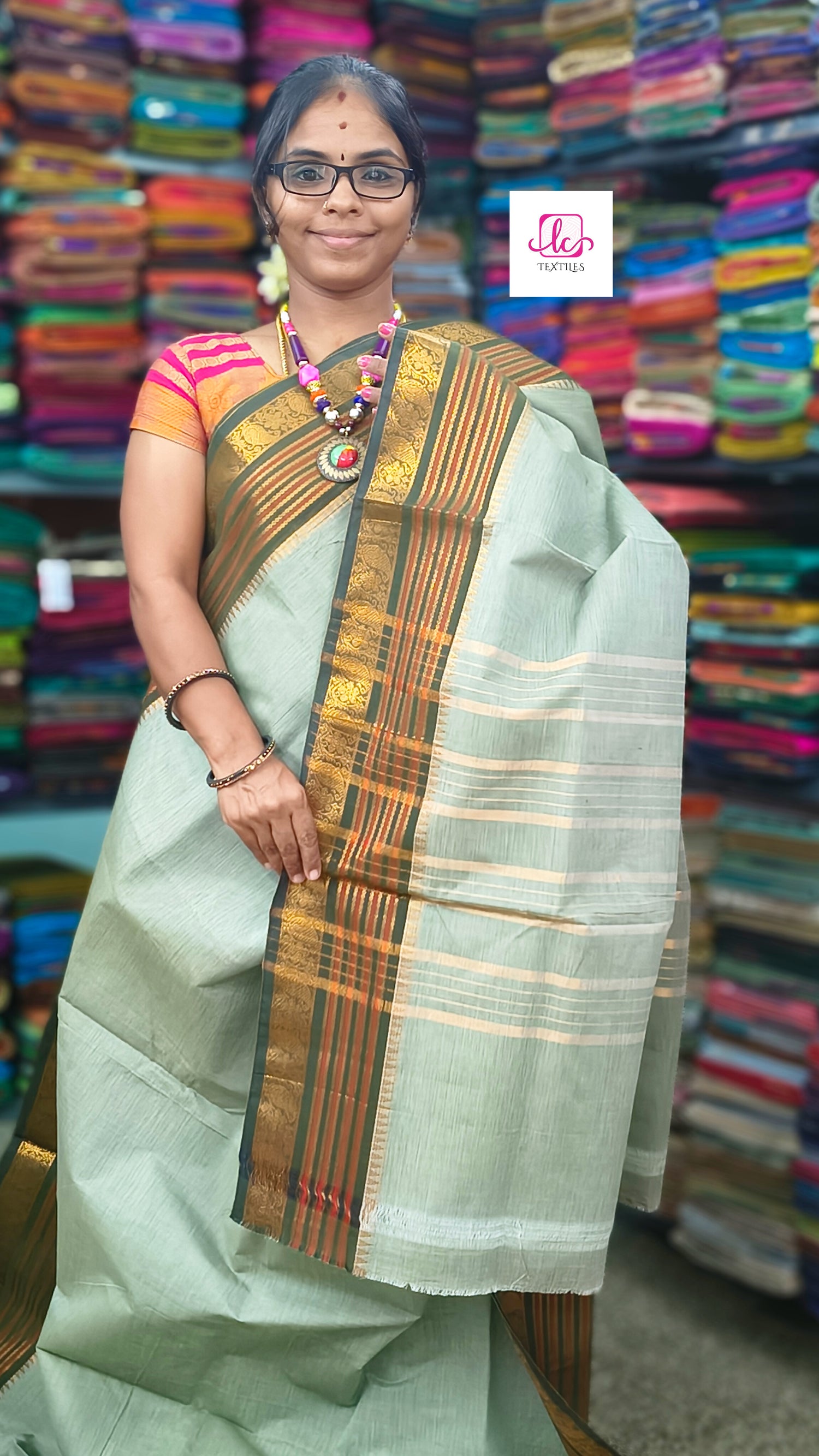 Kanchi Cotton - All Day Fusion -Pastel green- KCAF55