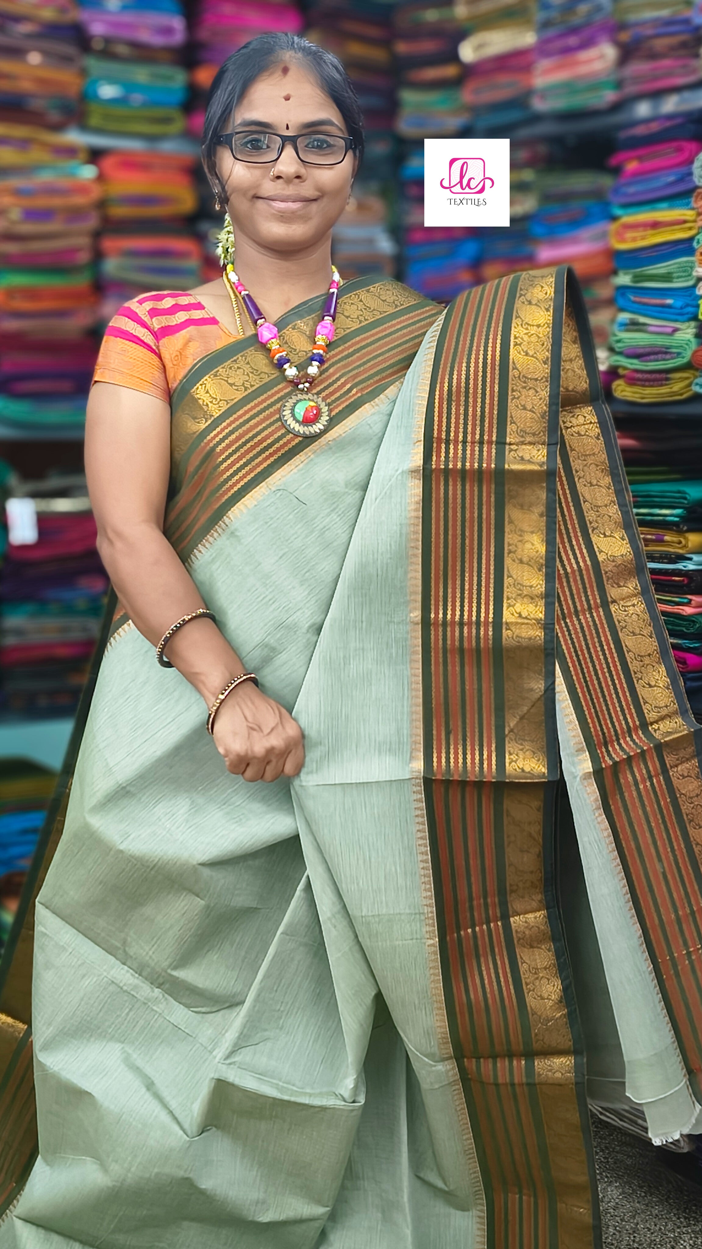 Kanchi Cotton - All Day Fusion -Pastel green- KCAF55