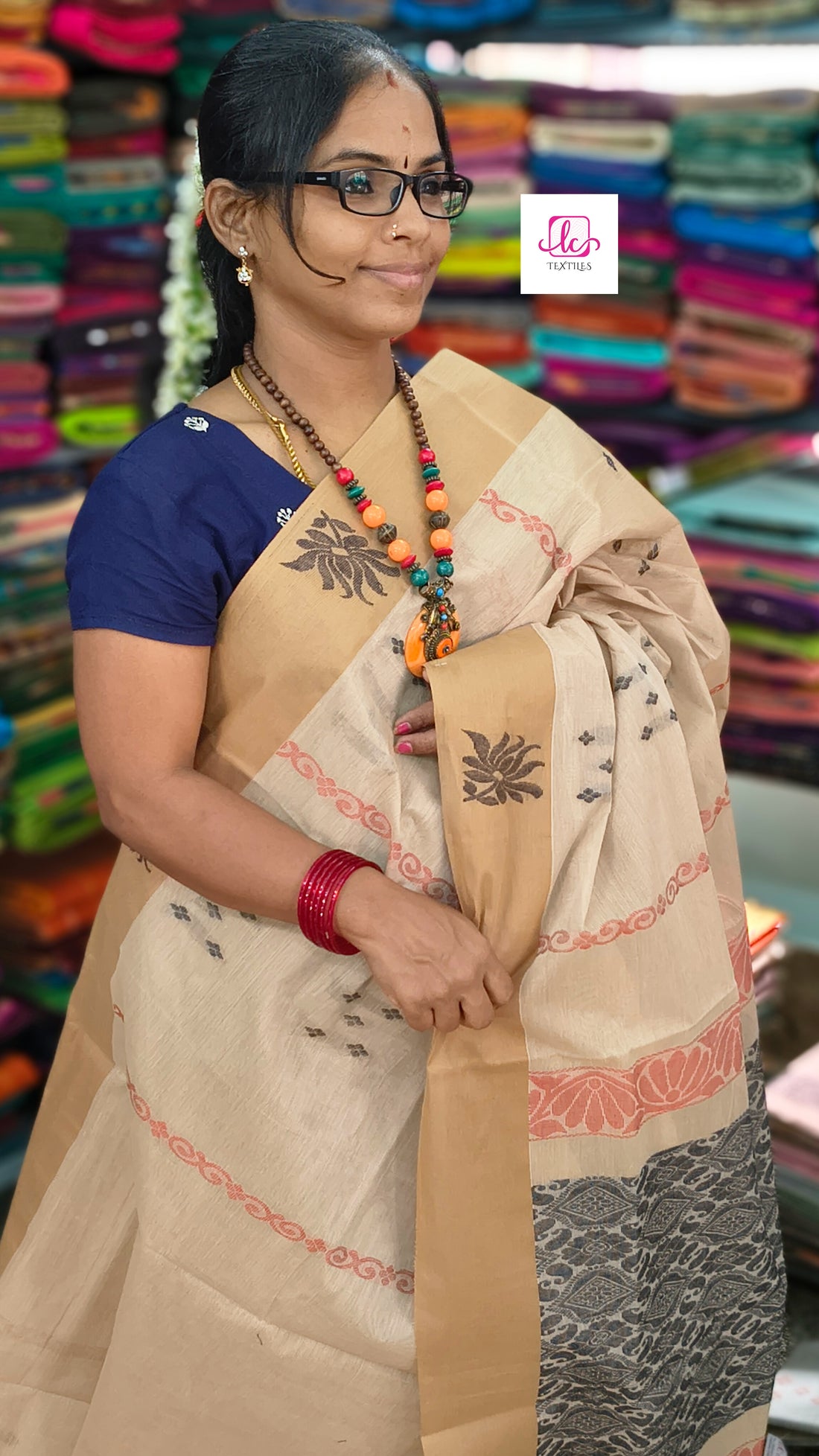 Negamam Cotton Saree - Tussar- NC53